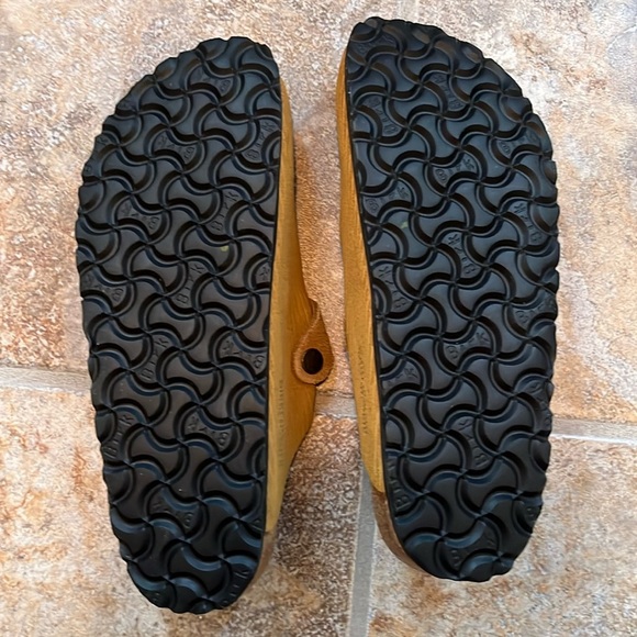 Birkenstock Boston Suede Embossed Clogs Size 8 NEW - Picture 9 of 16